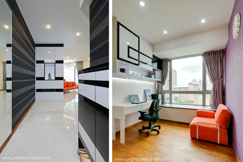 Concierge (left), Study room (right) Concierge (left), Study room (right)