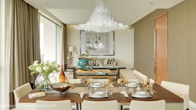 Dining towards living room - Interior photography by YongHao Photography