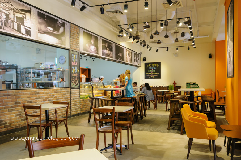 Interior of 3 petits croissants @ SOTA by Yonghao Photography
