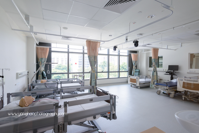 yishun community hospital, yonghao photography, interior photography, hospital photography, singapore photography, photography services