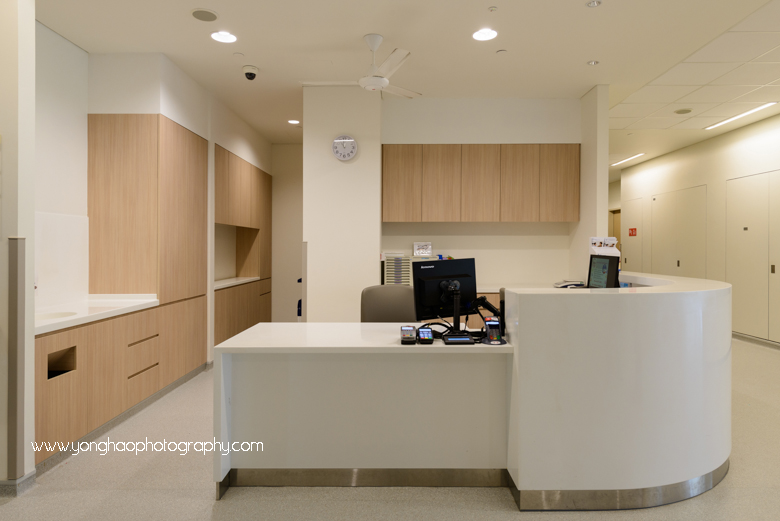 yishun community hospital, yonghao photography, interior photography, hospital photography, singapore photography, photography services