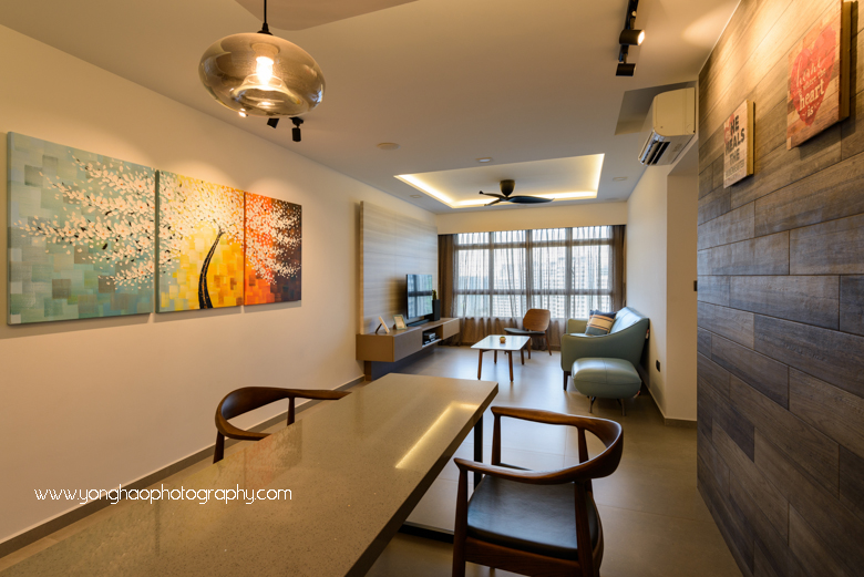 Interior Photography of Residential unit for Sky Design & Renovation