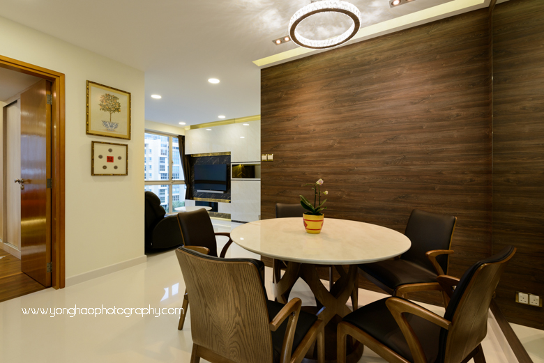 Interior Photography of Residential unit at Gardenvista for Sky Design & Renovation